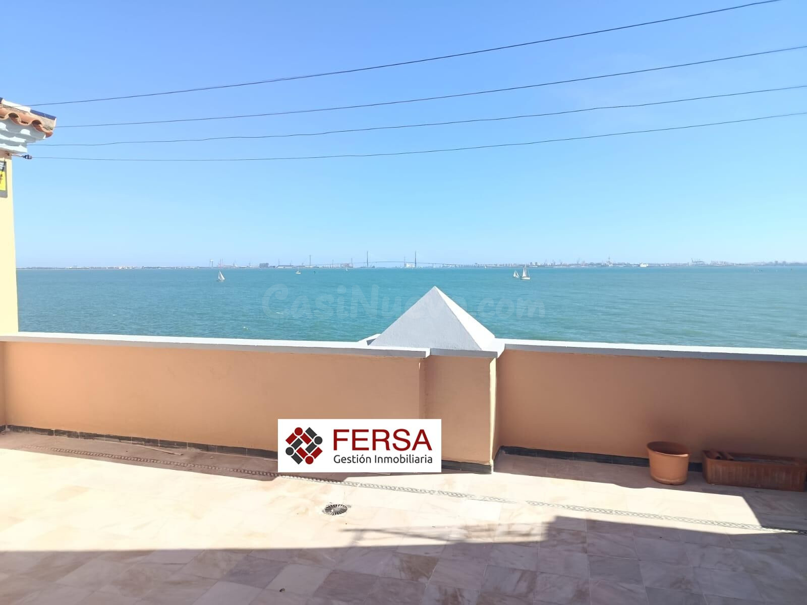ALQUILER ANUAL APARTAMENTO CON 30 M2 DE TERRAZA -FERSA INMOBILIARIA COMERCIALIZA EN EXCLUSIVA ATICO FRONTAL AL MAR EN PUERTO SHERRY - foto 5