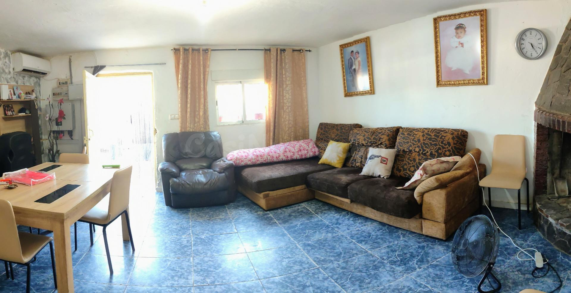 EN TÍJOLA, ALMERÍA. CASA CUEVA CON 3 DORMITORIOS Y DOS BAÑO. - foto 4