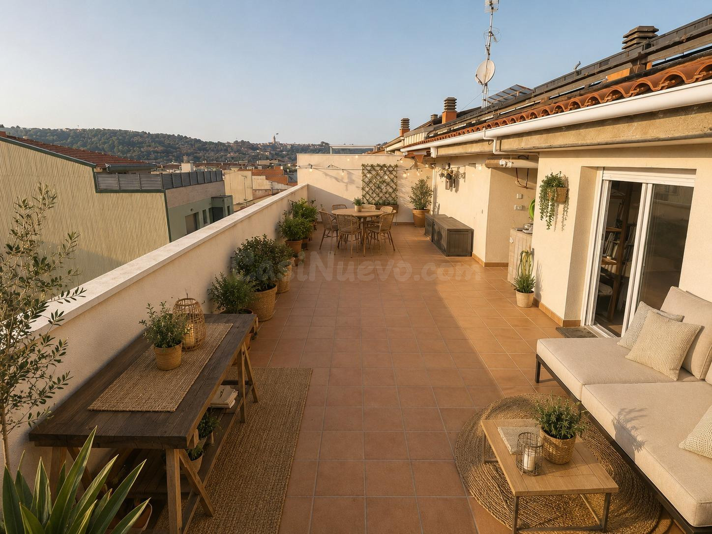 ÁTICO DÚPLEX EN VENTA CON AMPLIA TERRAZA EN OLESA DE MONTSER - foto 2