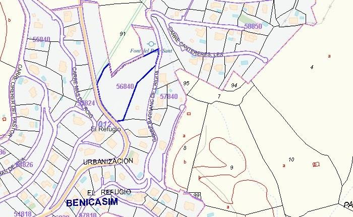 Terreno urbano en venta - Montornes - Las Palmas - El Refugi