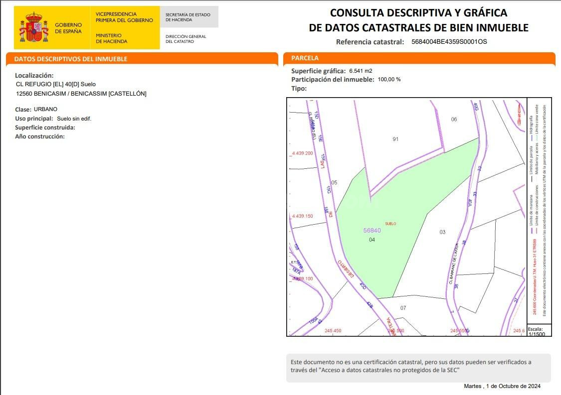 Terreno urbano en venta - Montornes - Las Palmas - El Refugi - foto 2