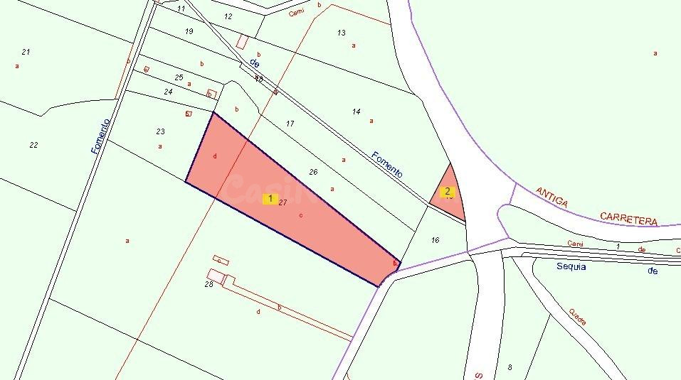 Terreno rural en venta - Plz. del circo