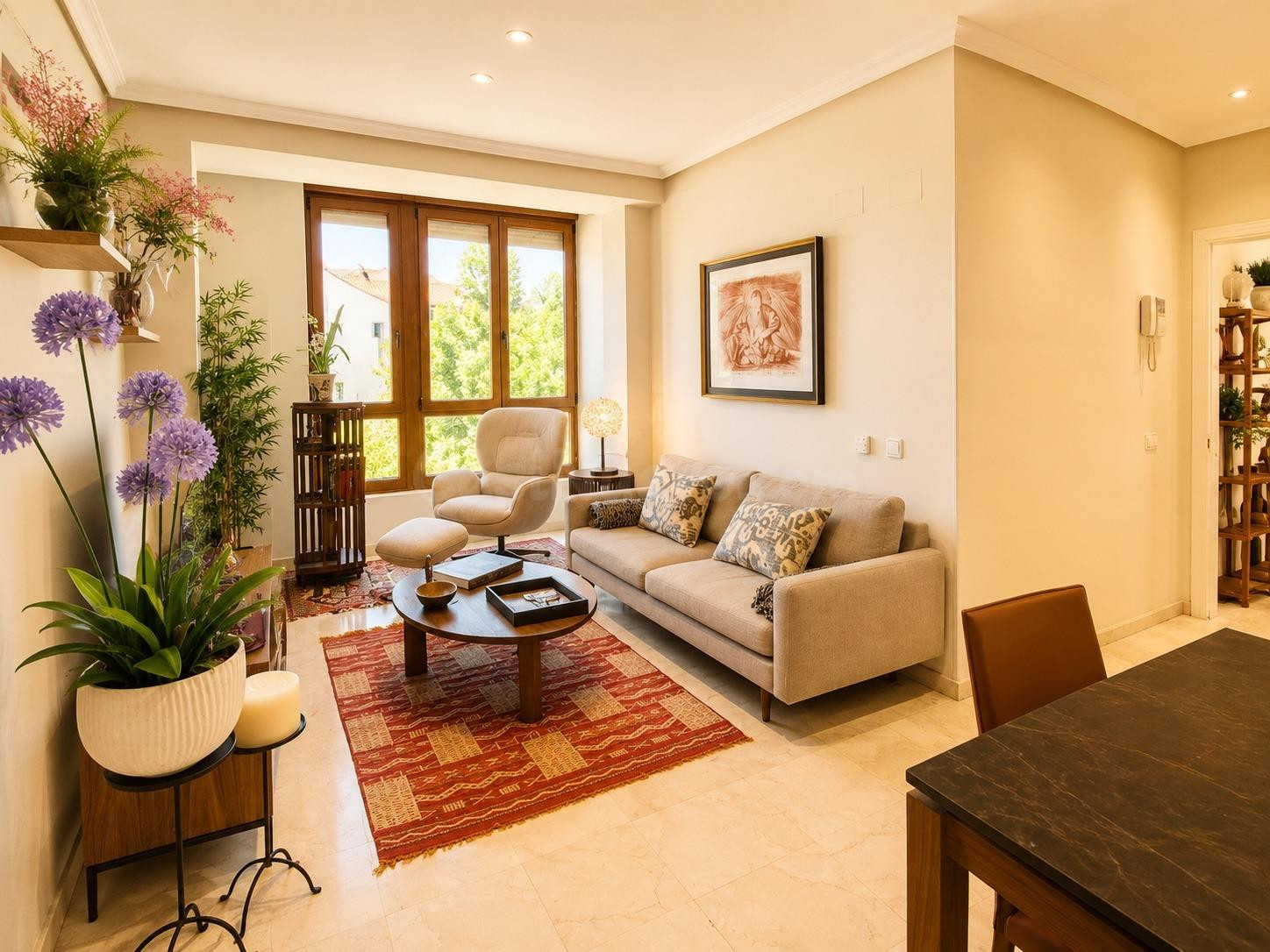 Vivienda muy luminosa de dos dormitorios y dos baños - foto 2