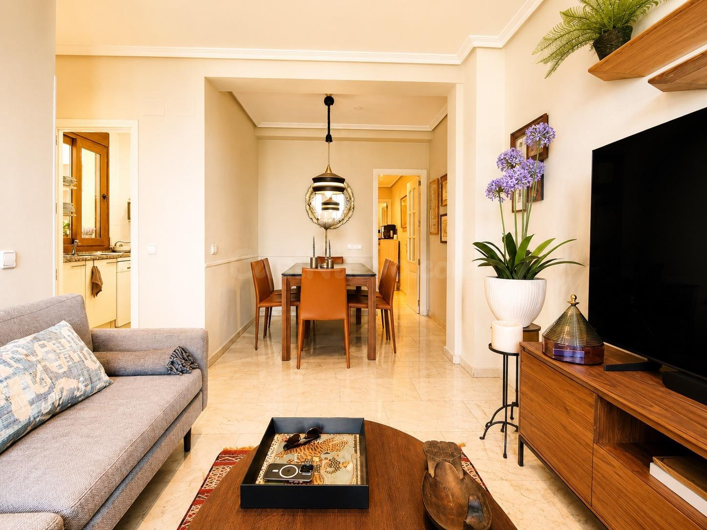 Vivienda muy luminosa de dos dormitorios y dos baños - foto 5