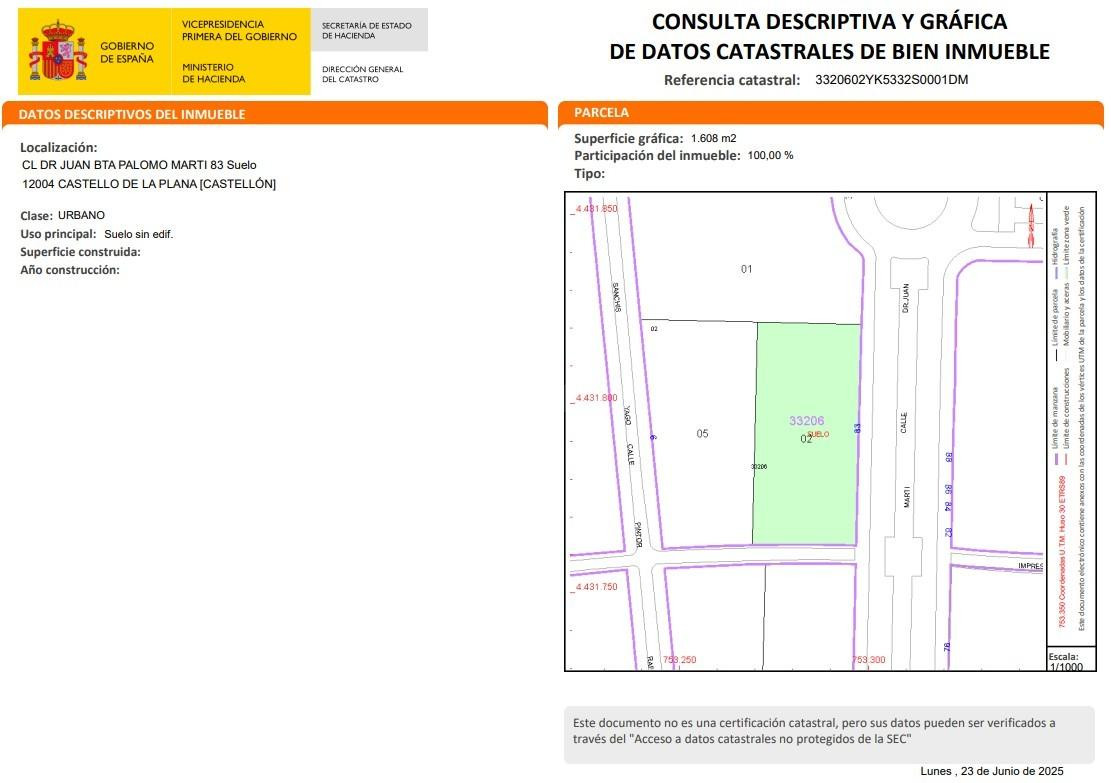 Terreno urbano en venta - Zona Pau Lledó - foto 5