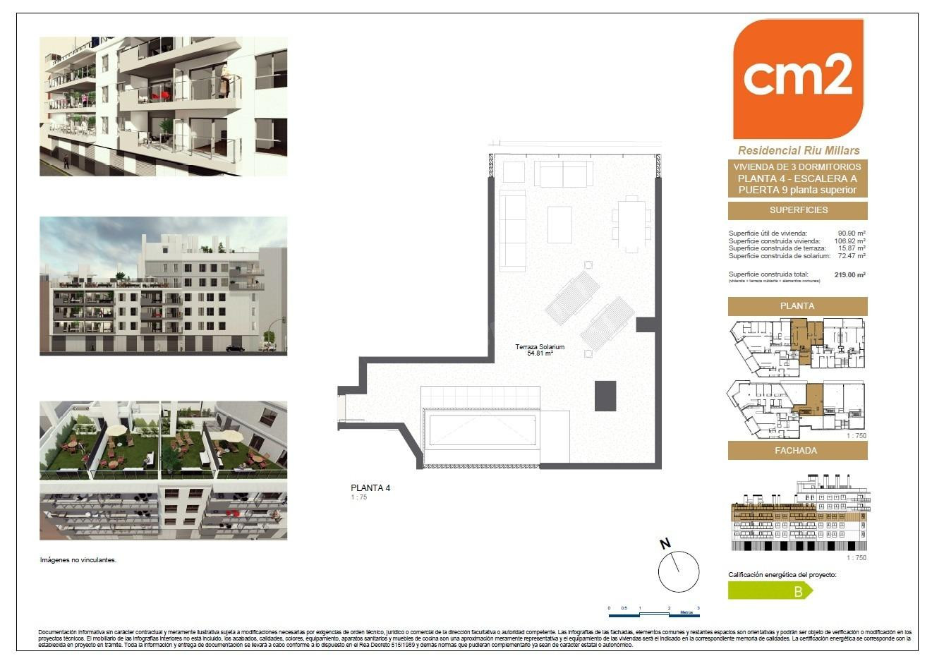 Dúplex 3 habitaciones 107m² en venta - Hospital Provincial - foto 2