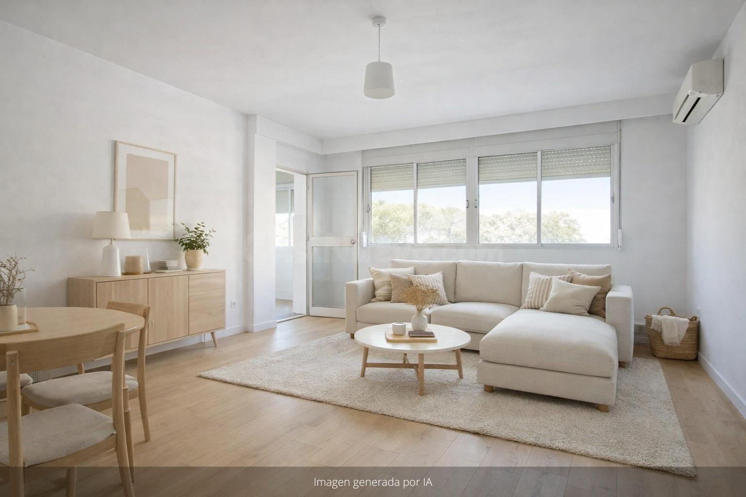 Amplitud y luz natural: Vivienda de 3 habitaciones en el centro de San Fernando - foto 3