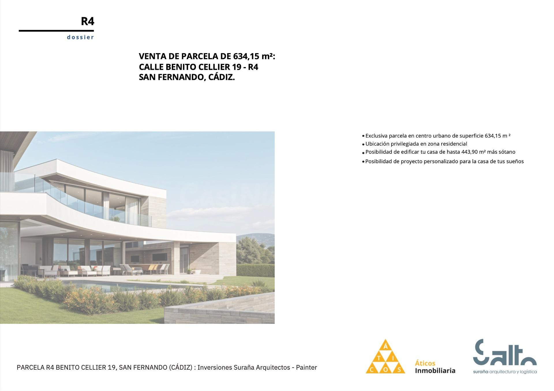 Parcela exclusiva en Benito Cellier: el lugar donde empieza tu proyecto de vida - foto 2