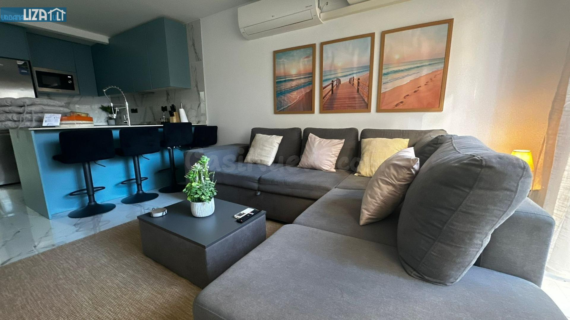 Apartamento Reformado en Primera Línea de Playa Muchavista c - foto 3