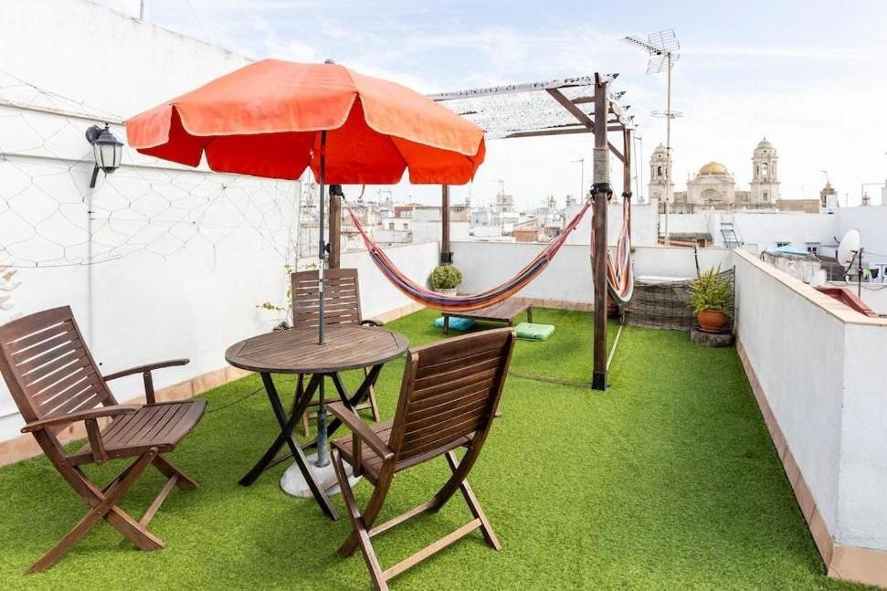 Atico con terraza en pleno corazón de Cádiz