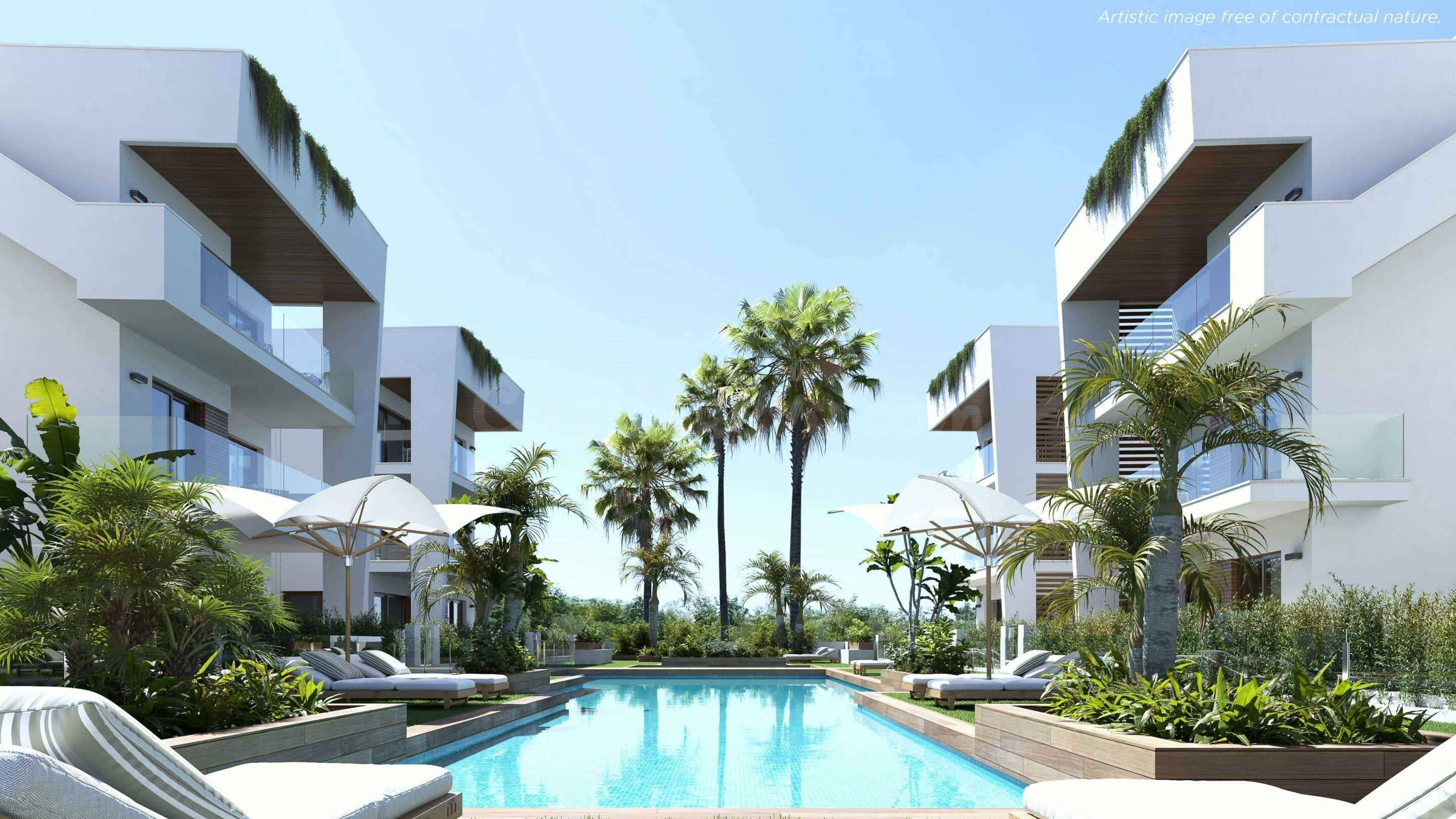 APARTAMENTOS DE LUJO DE 2 O 3 DORMITORIOS, CON TERRAZA Y PIS - foto 2