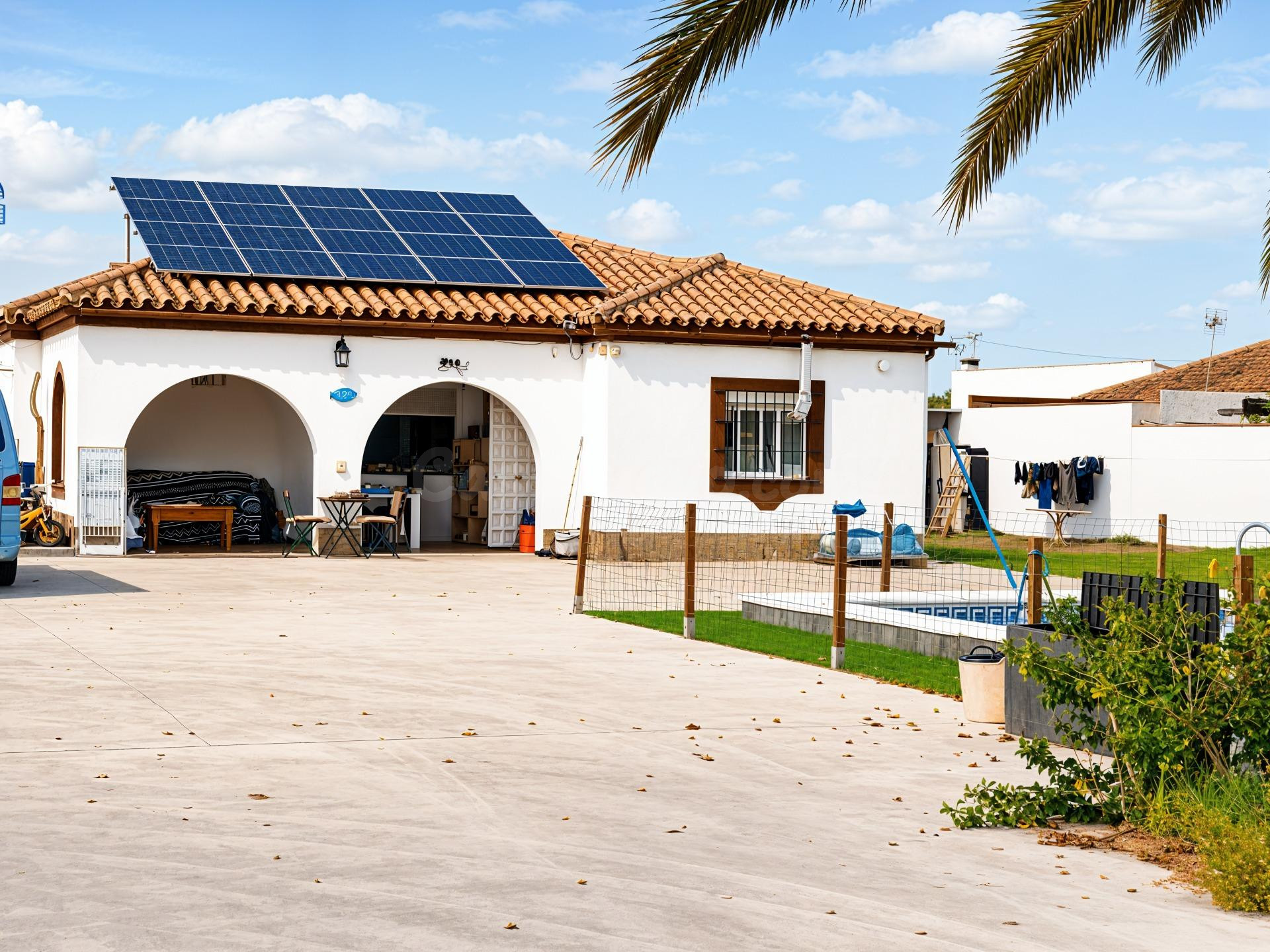 Casa de campo con piscina