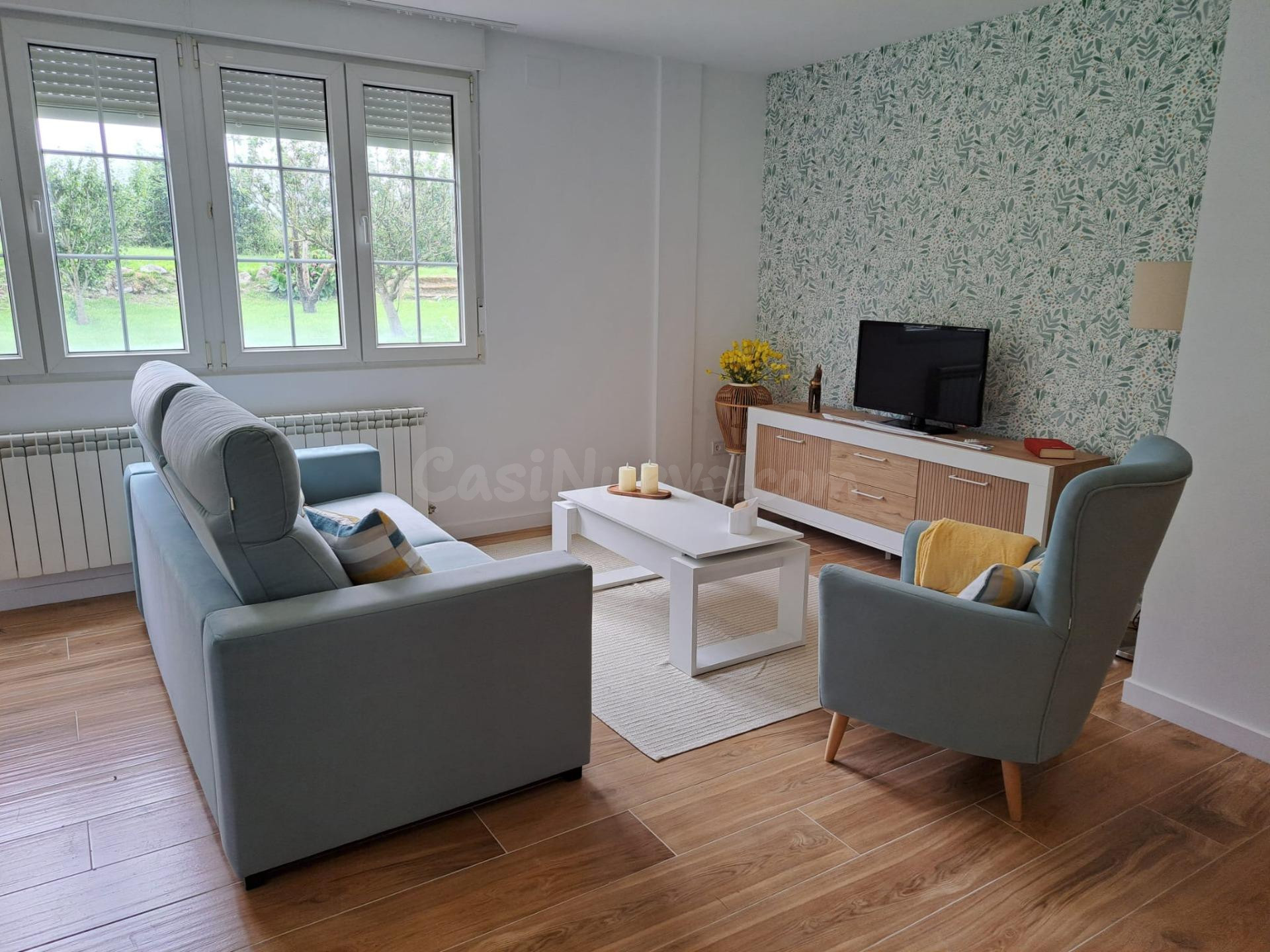 APARTAMENTO CON JARDIN Y ZONA DE APARCAMIENTO PRIVADO EN ZON - foto 4