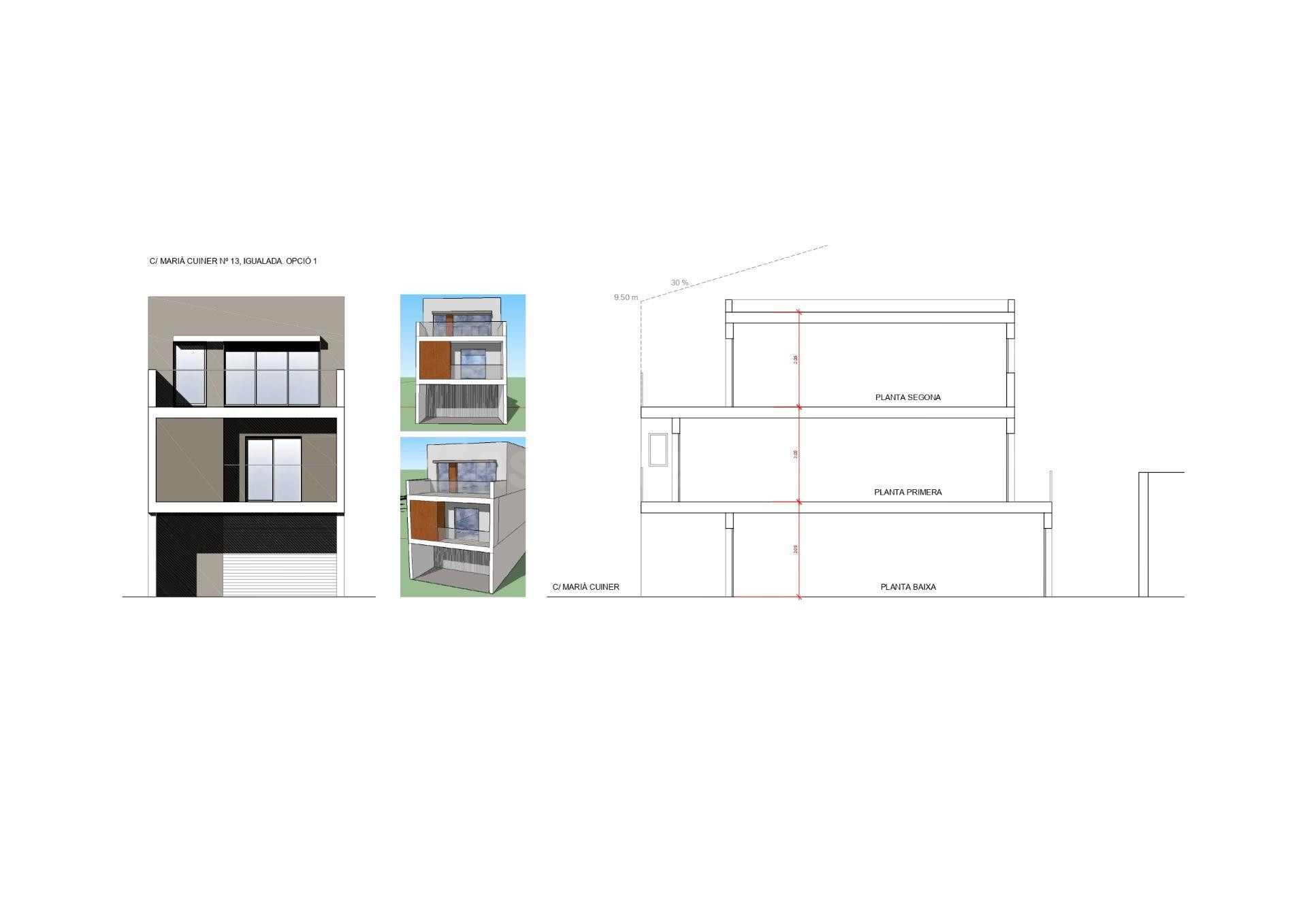 VENTA TERRENO EN IGUALADA ZONA POBLE SEC 101,30M2!! - foto 4