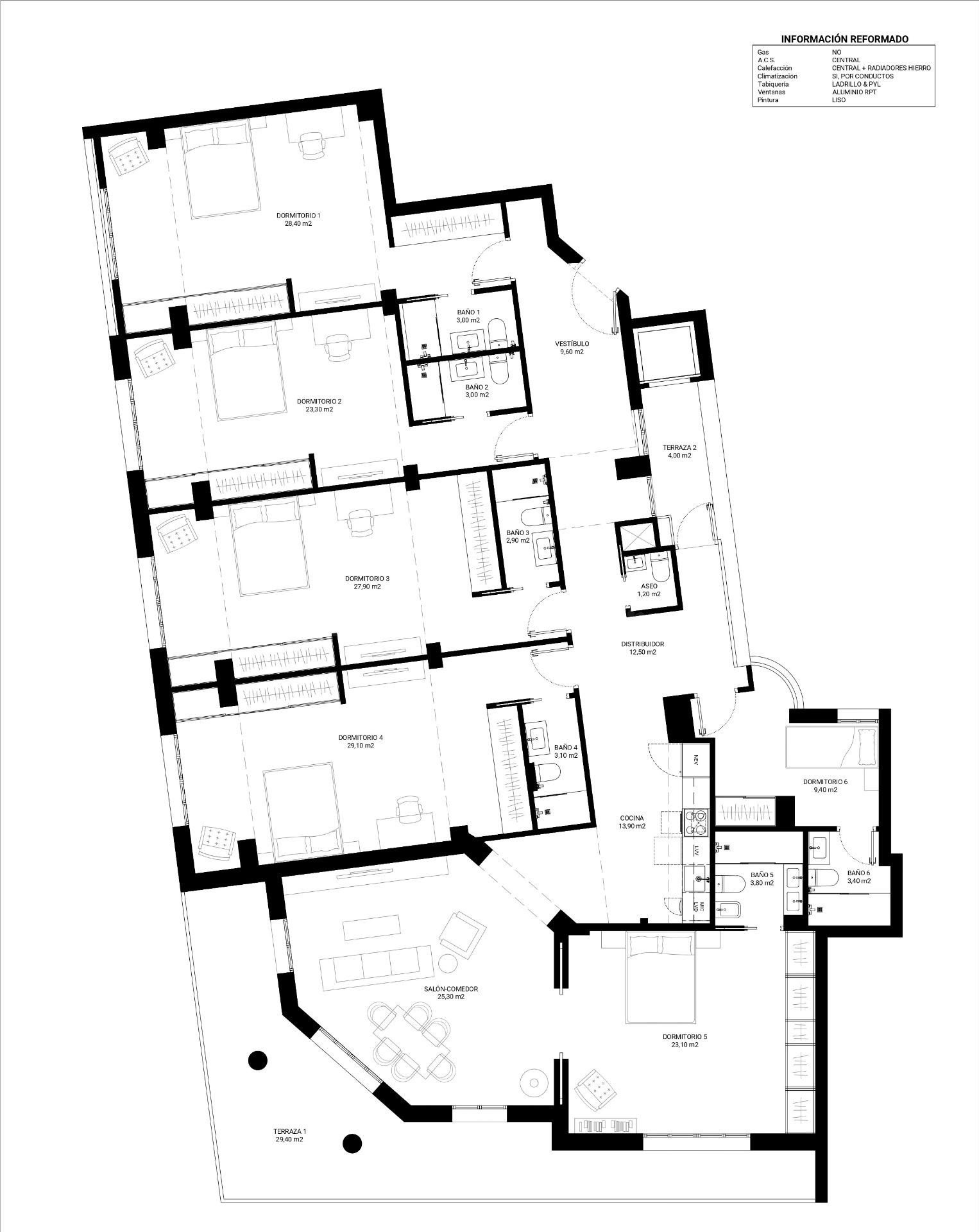 VENTA PISO EN MADRID ZONA BARRIO SALAMANCA REFORMA ÍNTEGRAL!! - foto 5