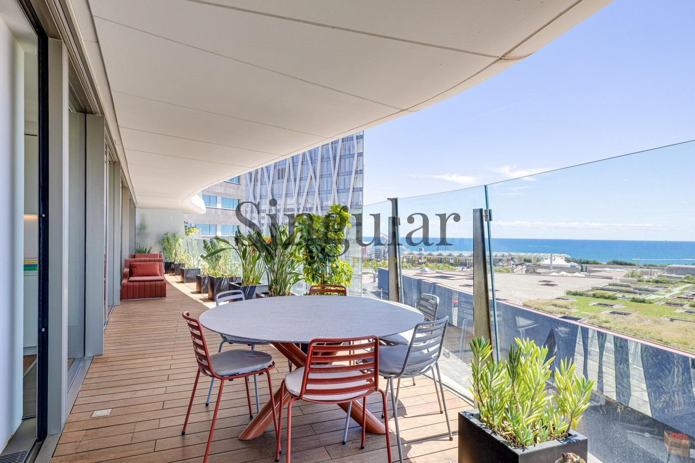 Espectacular piso de 194m2 con terraza de 58m2 y vistas pano