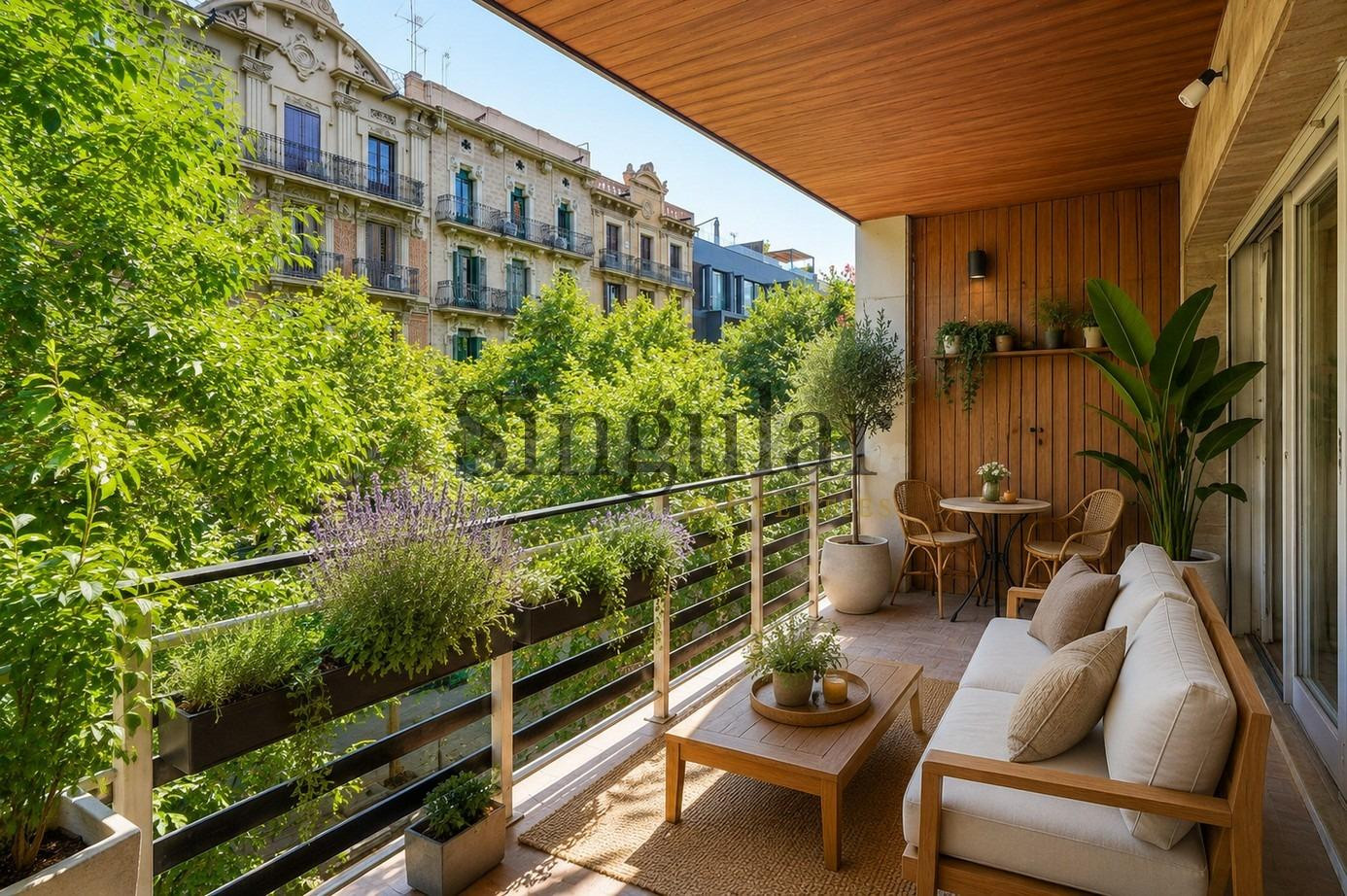 Vivienda con alma en pleno Quadrat d´or con Parking incluido