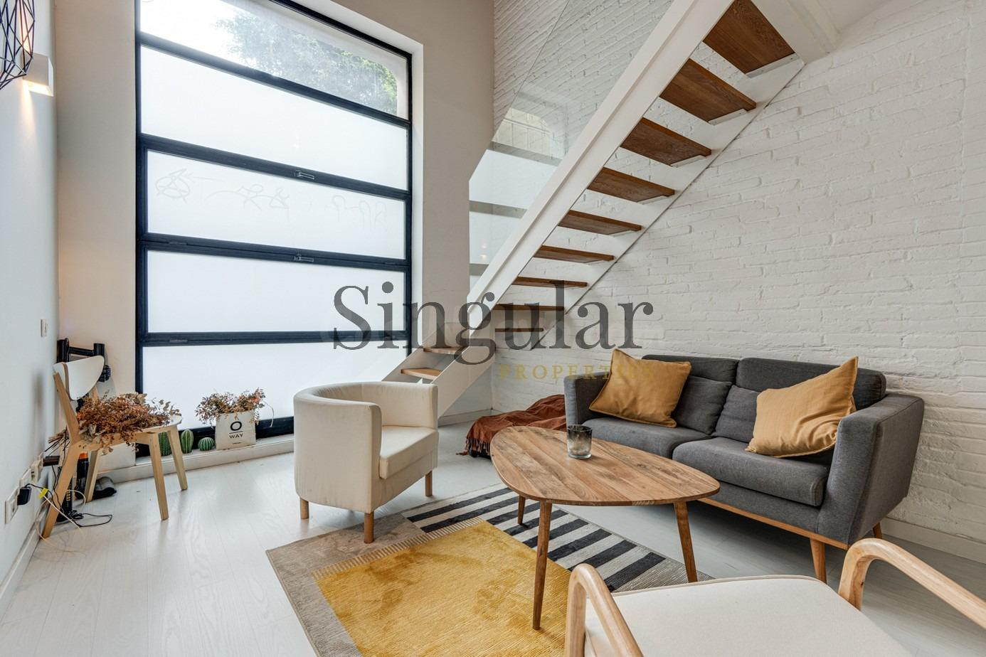 Dúplex tipo loft en el corazón de Gràcia