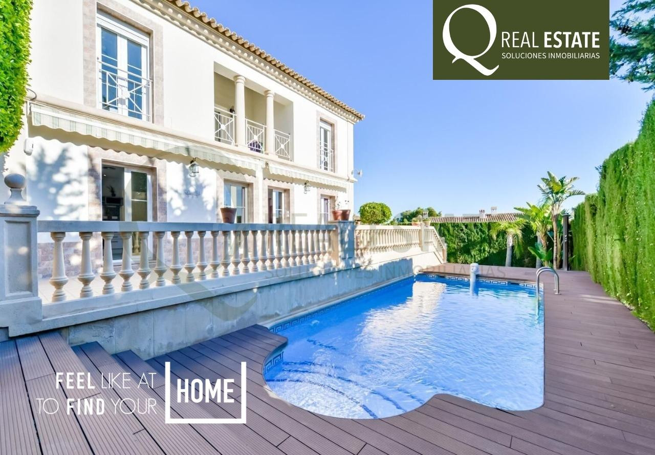 Elegancia mediterránea con vistas al mar y montaña a 5 minutos de Benidorm