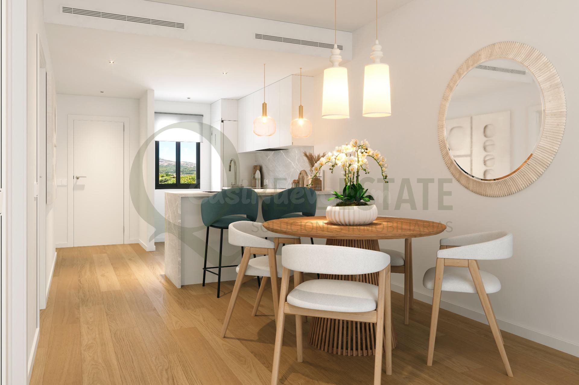 Piso en venta en Alfaz del Pi con terraza, piscina y garaje - foto 4