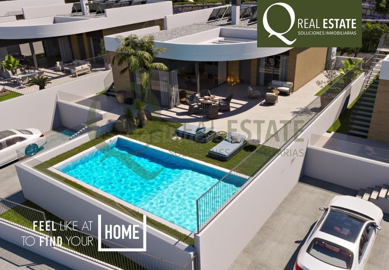 Villa con Jardín, Terraza y Piscina privada en Finestrat, Co