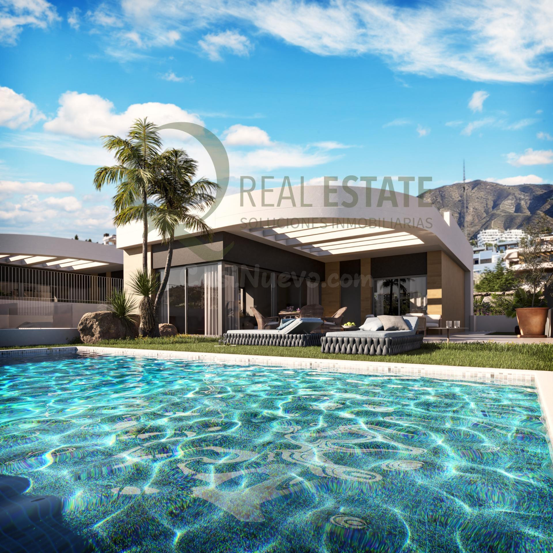 Villa con Jardín, Terraza y Piscina privada en Finestrat, Co - foto 3