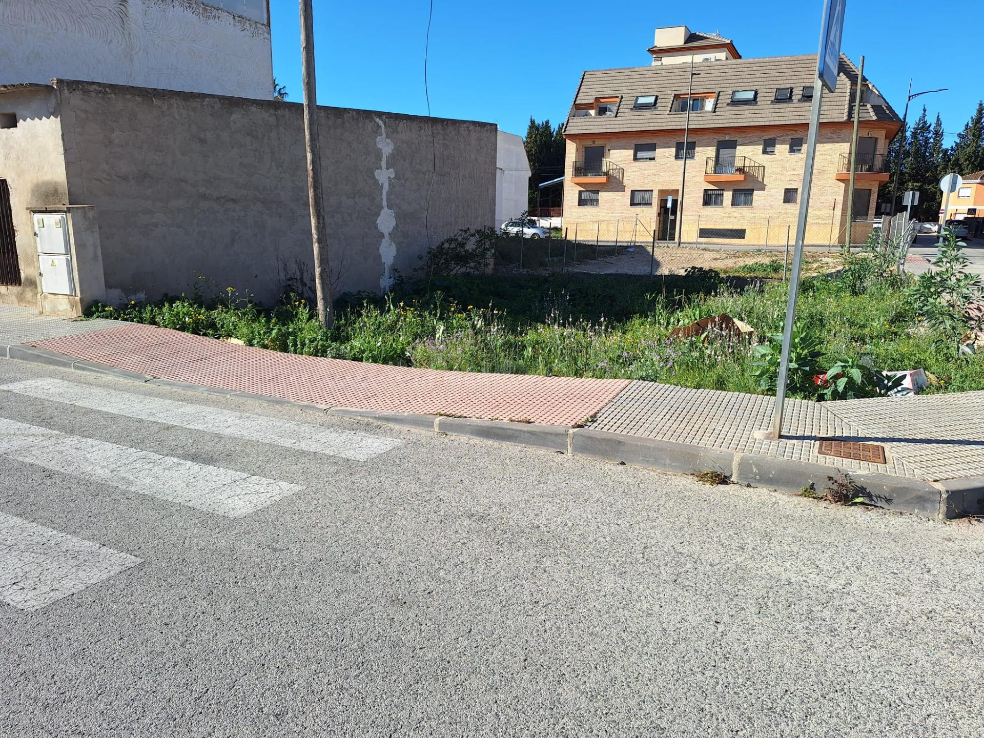 Parcela urbana en Archena