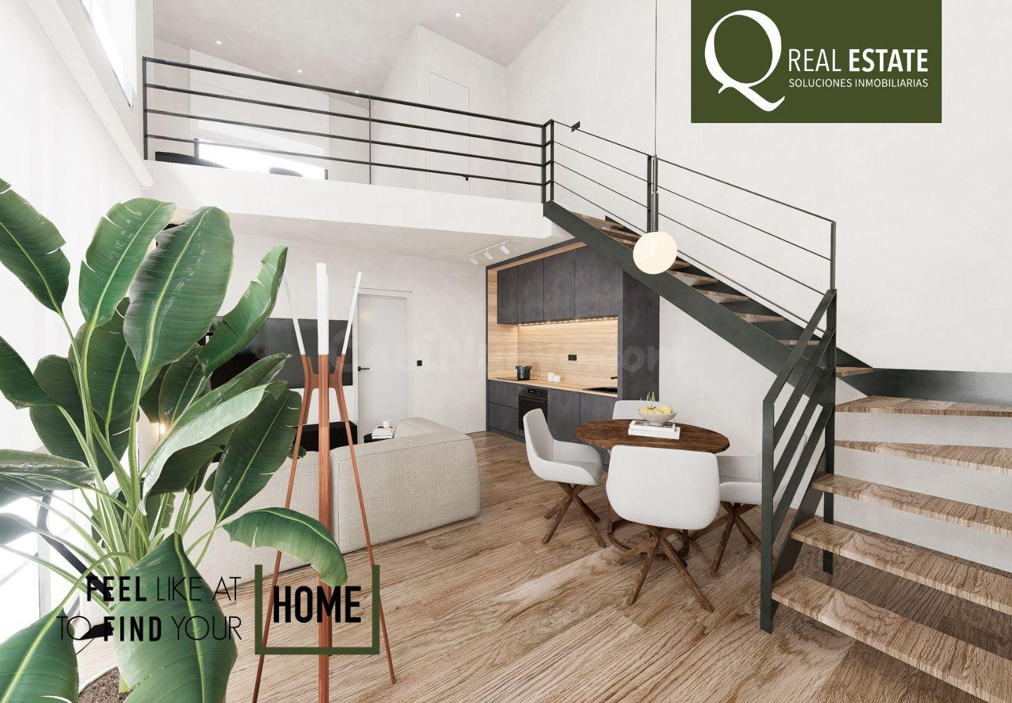 Loft de diseño en Benalúa Alicante con terraza cerca del cen