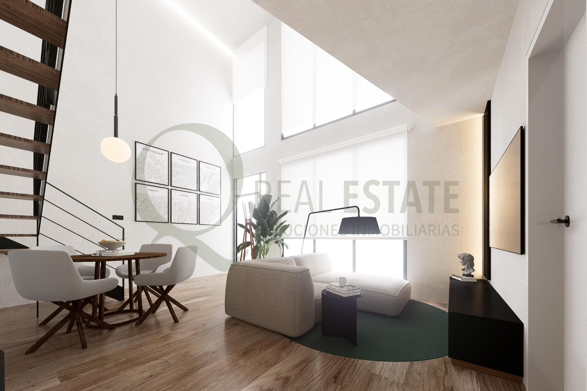 Loft de diseño en Benalúa Alicante con terraza cerca del cen - foto 4