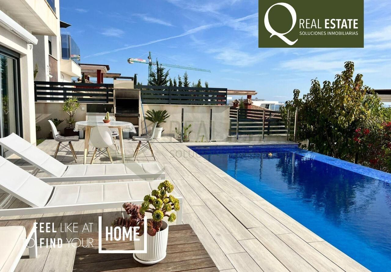 Villa en Balcón de Finestrat con piscina infinity, tecnologí