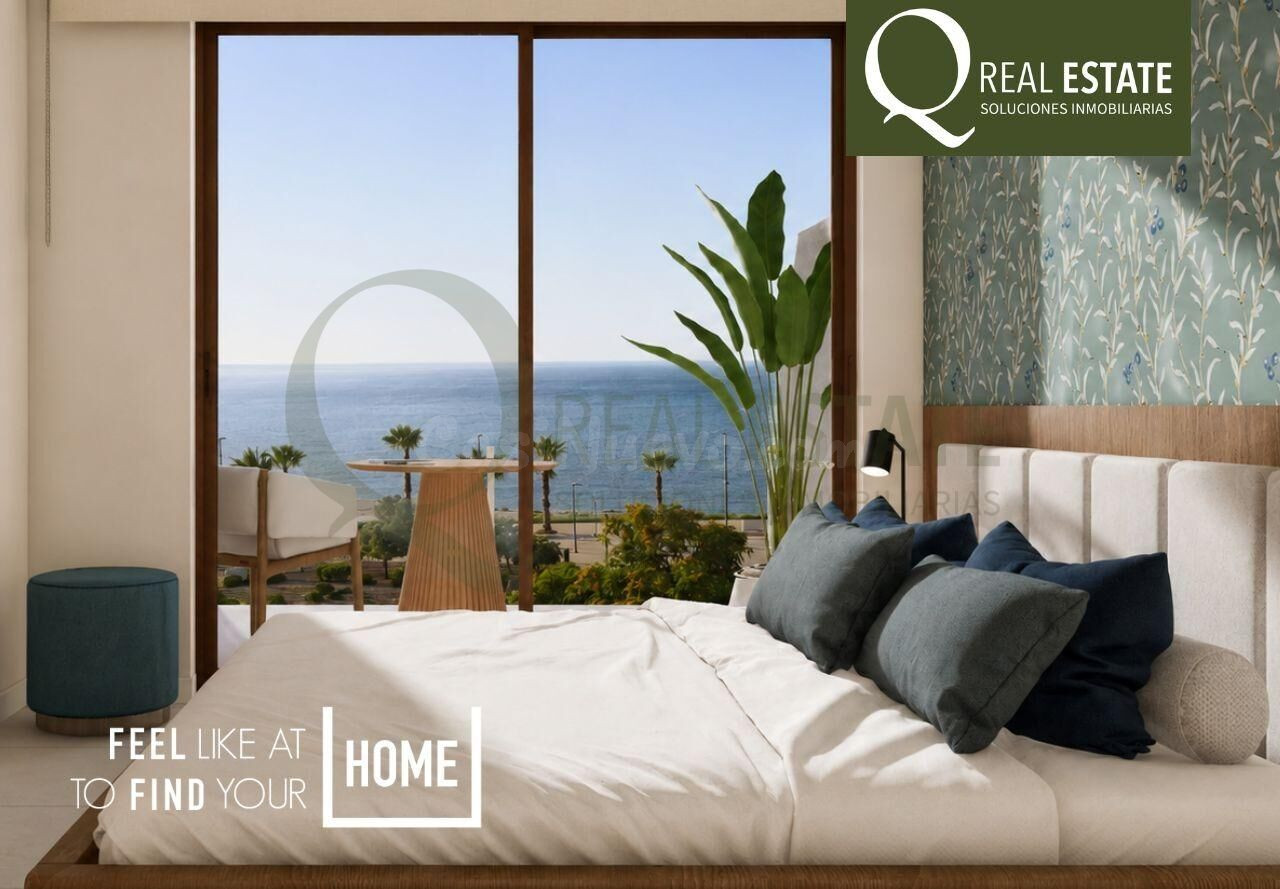 Vivienda nueva de 2 dormitorios en Playa Mallaeta, Villajoyosa, con terraza de 20 m2 frente al mar
