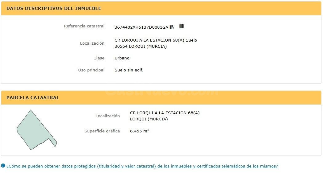 EN VENTA: TERRENO URBANO EN LORQUÍ - foto 5