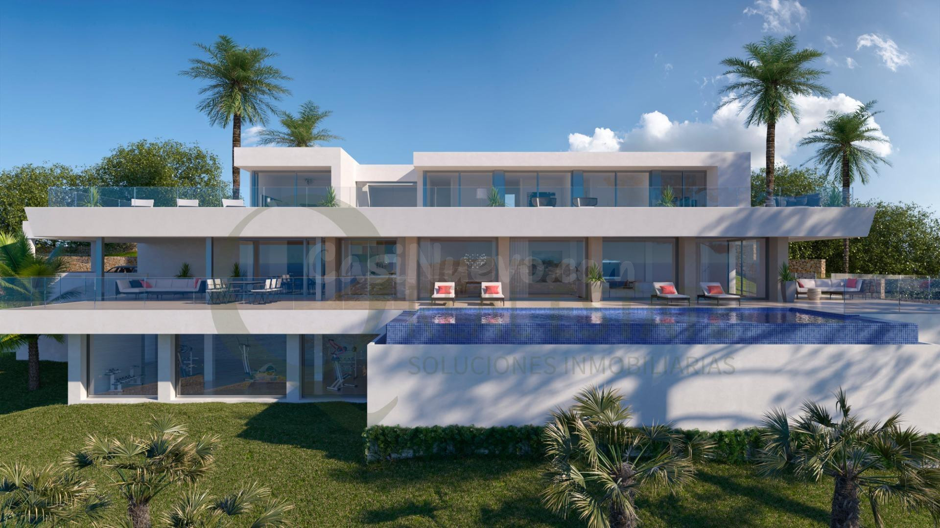 Villa de lujo en Calpe con vistas al mar, gran parcela y 571 - foto 2