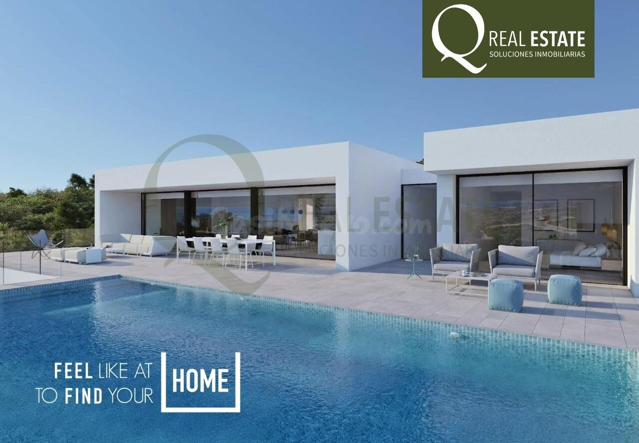 Villa de lujo en Calpe con vistas al mar, piscina privada y 