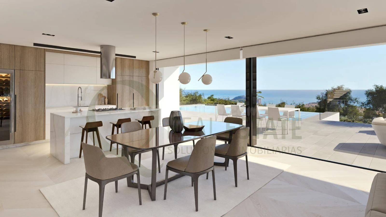 Villa de lujo en Calpe con vistas al mar, piscina privada y  - foto 4
