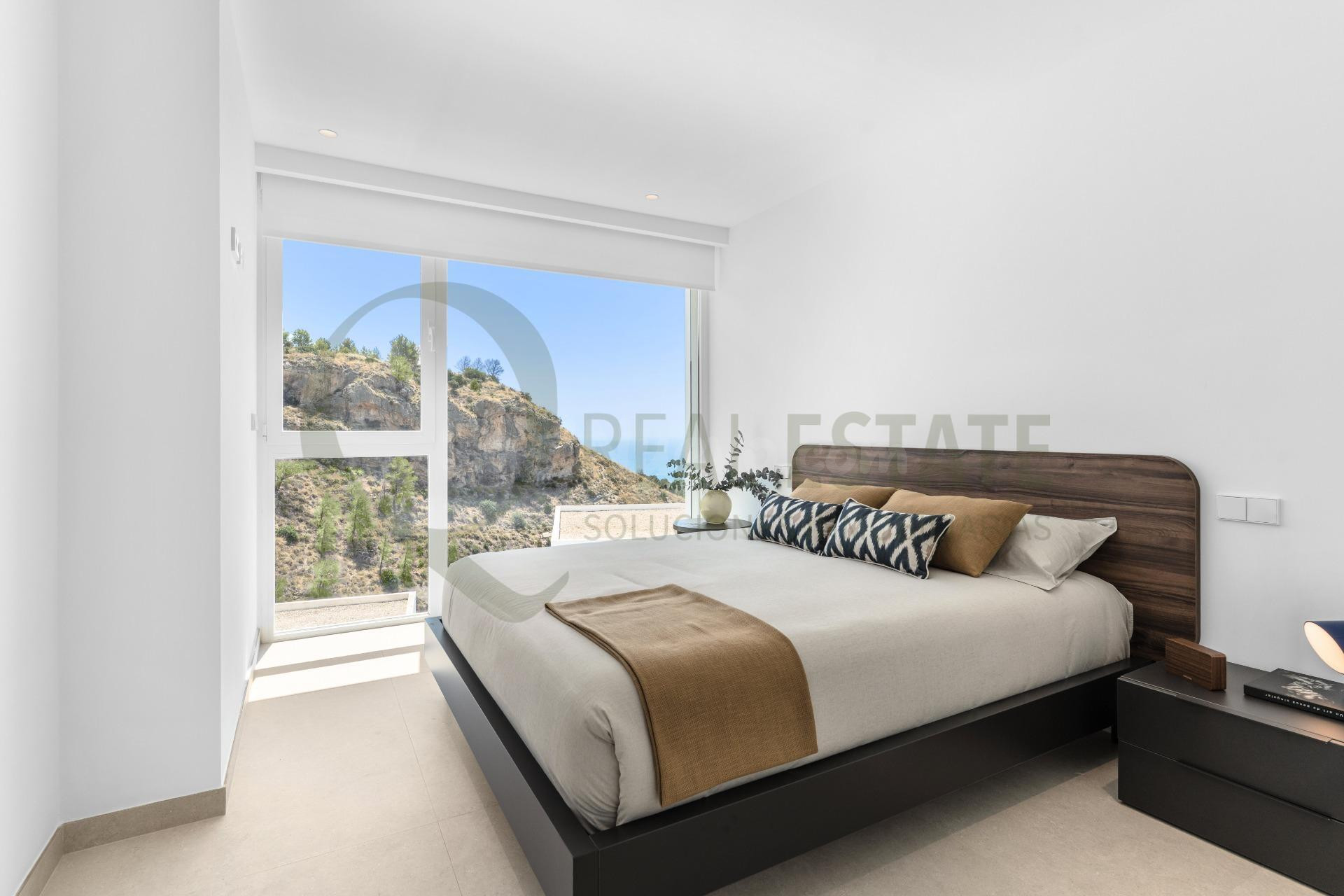 Villa  Blanc Altea de lujo 4 niveles   con vistas al mar, pi - foto 4