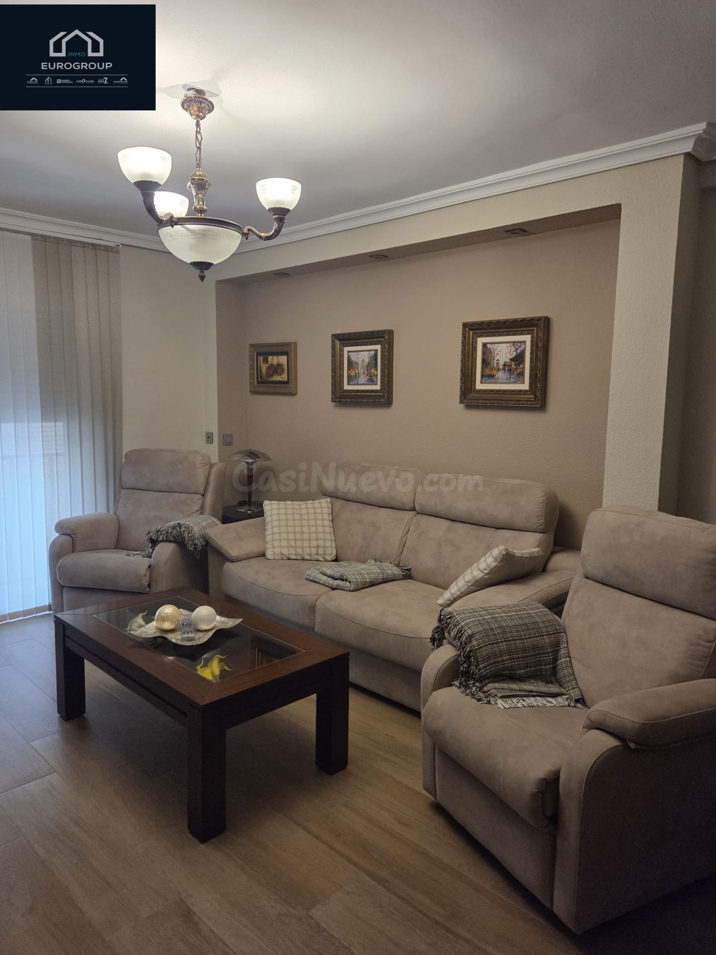 Apto en alquiler anual, zona centro Benidorm, www.euroloix.c