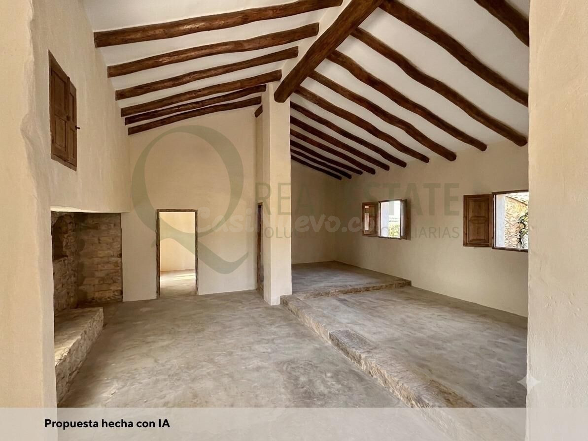 Finca rústica de 72.508 m2 en Tibi con casa tradicional. - foto 2