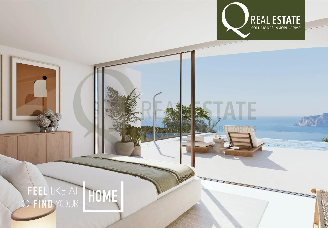 Villa de lujo en Cumbre del Sol con vida principal en una so