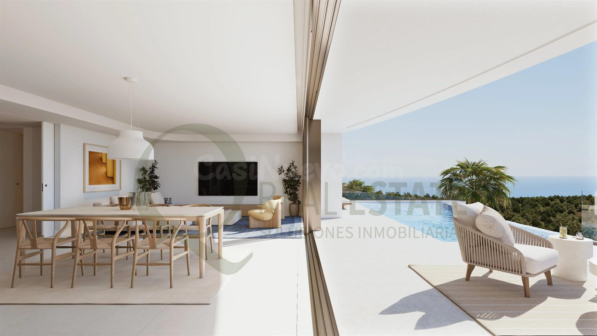 Villa de lujo en Cumbre del Sol con vida principal en una so - foto 4