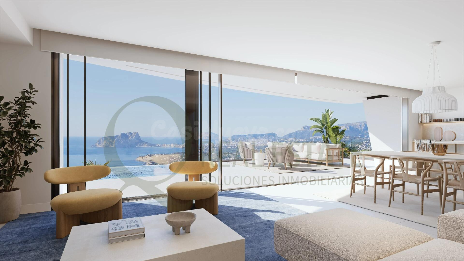 Villa de lujo en Cumbre del Sol con vida principal en una so - foto 5