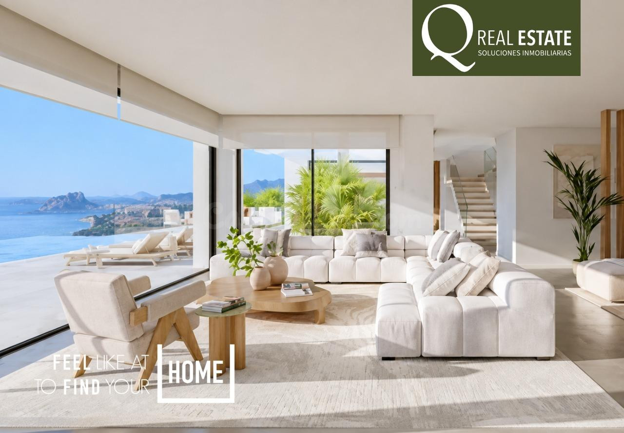 Villa Irati de lujo en Racó de Galeno, Benissa, con vistas p