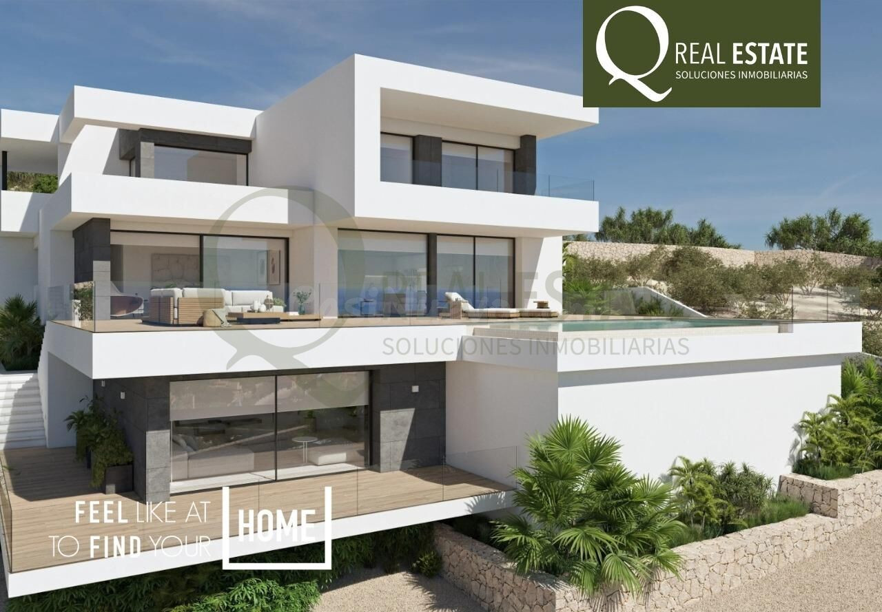 Villa de lujo en Cumbre del Sol con piscina infinity y vista