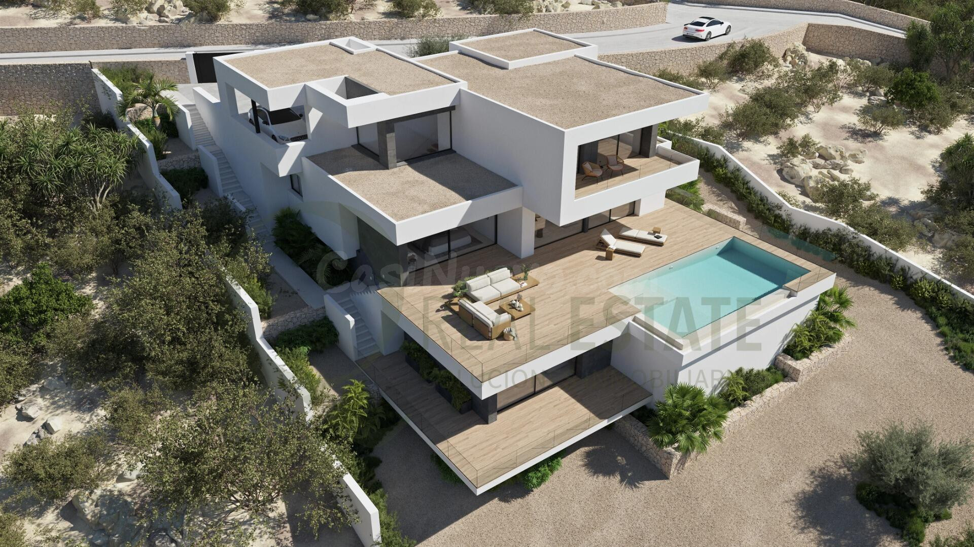 Villa de lujo en Cumbre del Sol con piscina infinity y vista - foto 3