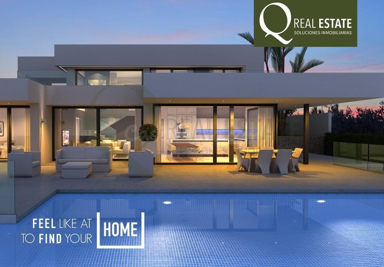 Villa de lujo en Cumbre del Sol con 293 m2 de terrazas diseñadas para vivir y disfrutar del Mediterráneo