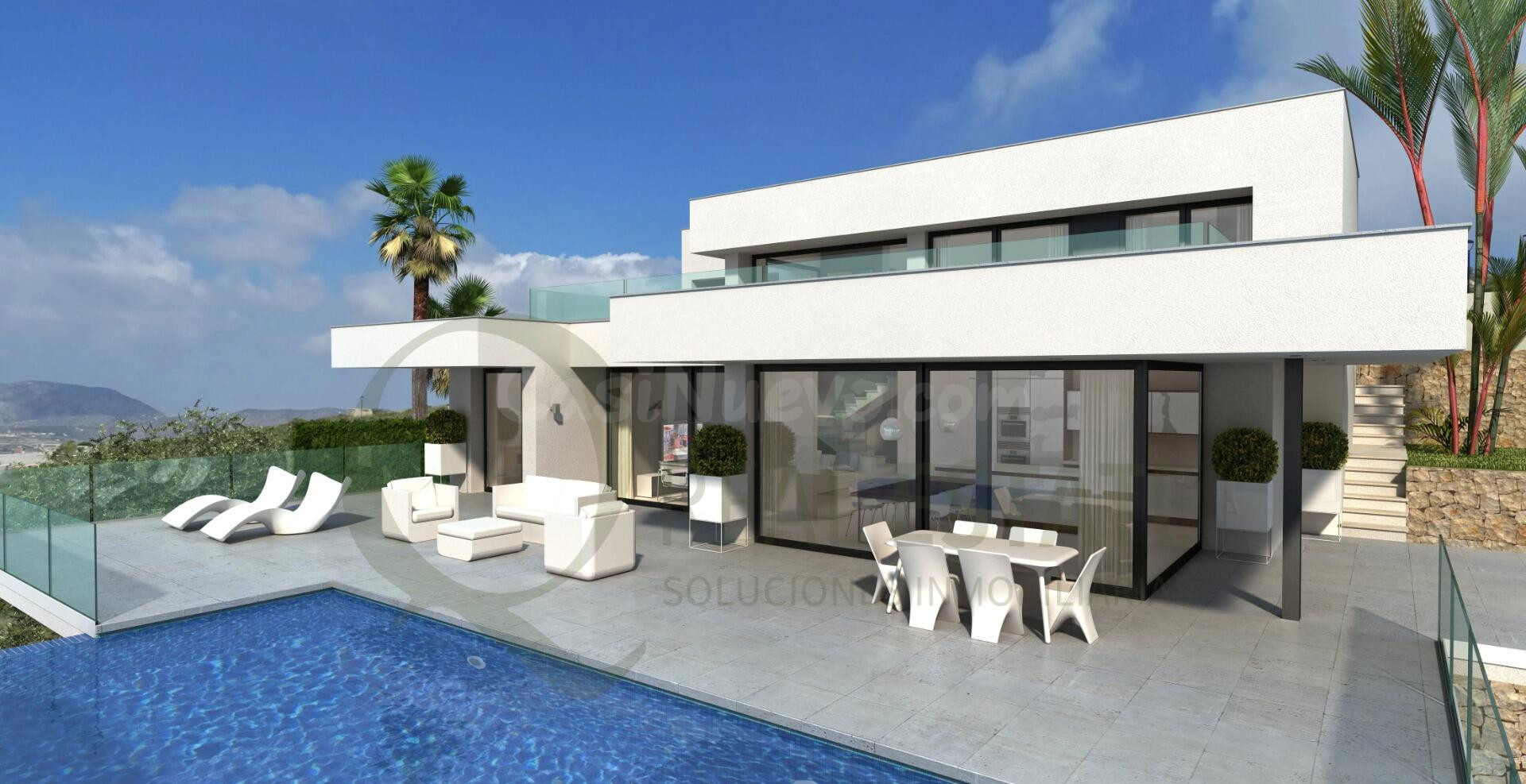 Villa de lujo en Cumbre del Sol con 293 m2 de terrazas diseñ - foto 4