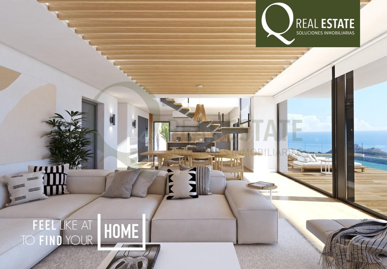 Villa de lujo en Cumbre del Sol para disfrutar de amaneceres y atardeceres frente al mar con piscina infinity