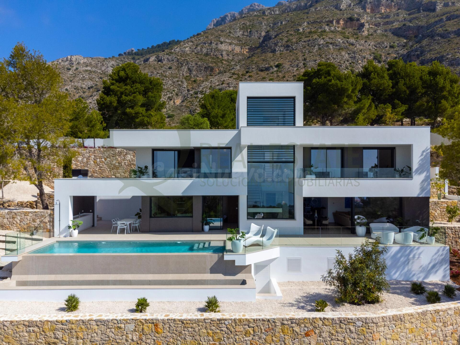 Villa de lujo en Altea con vistas panorámicas al mar y pisci - foto 4