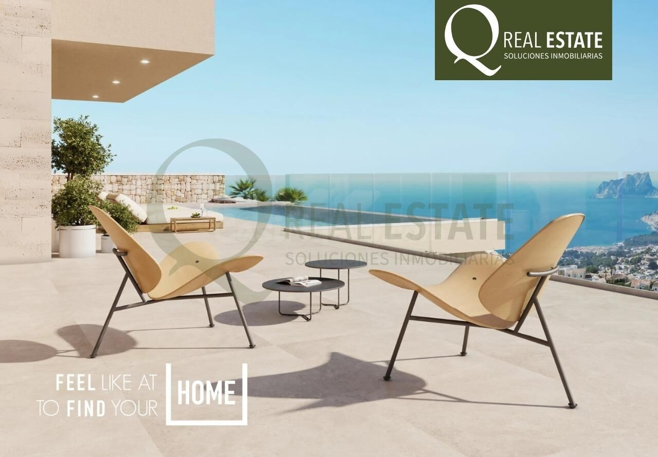 Villa de lujo en Cumbre del Sol con cuatro suites y terrazas abiertas al Mediterráneo