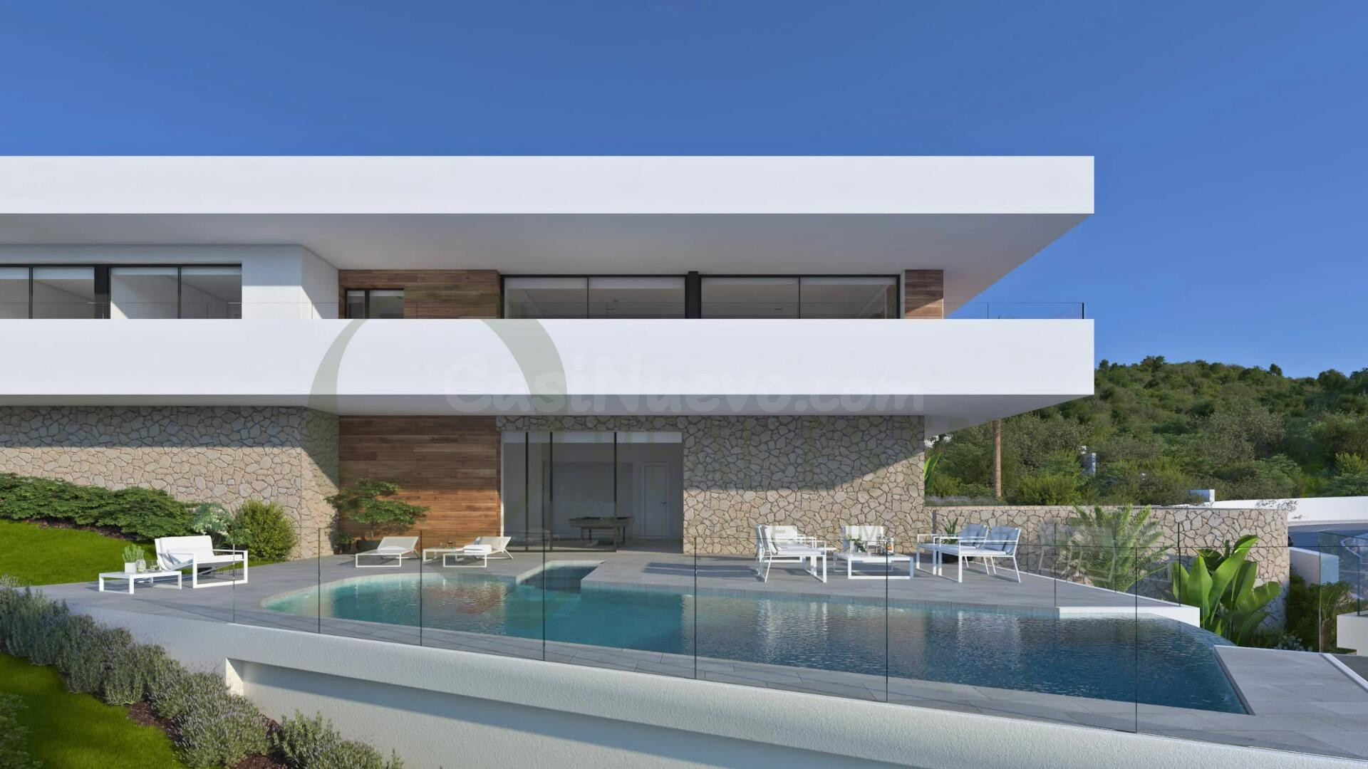 Villa de lujo en Cumbre del Sol con vistas al Peñón de Ifach - foto 4